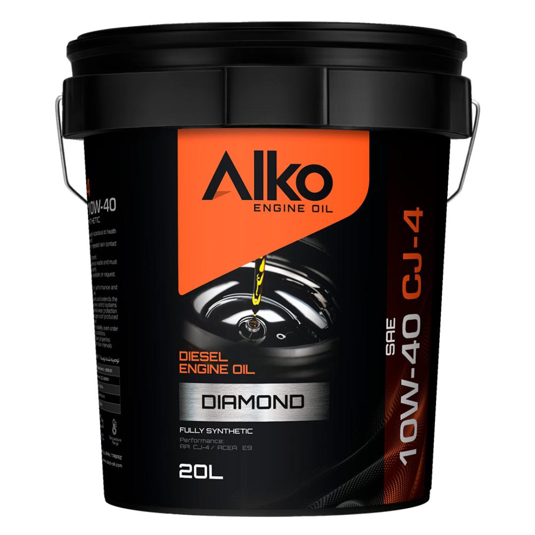 روغن 20 لیتری آلکو 10w40 CJ4 DIAMOND
