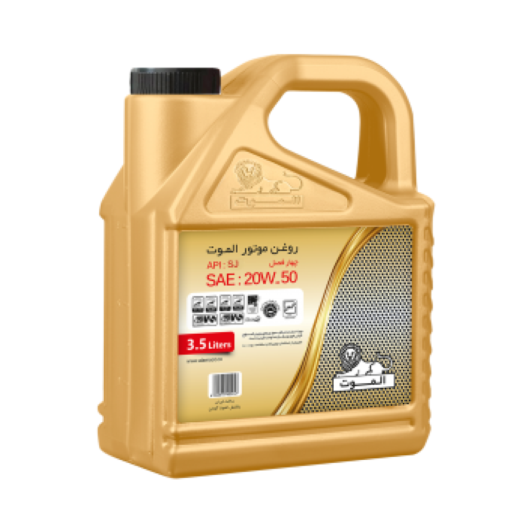 روغن 3.5 ليتري الموت طلايي SJ 20w50