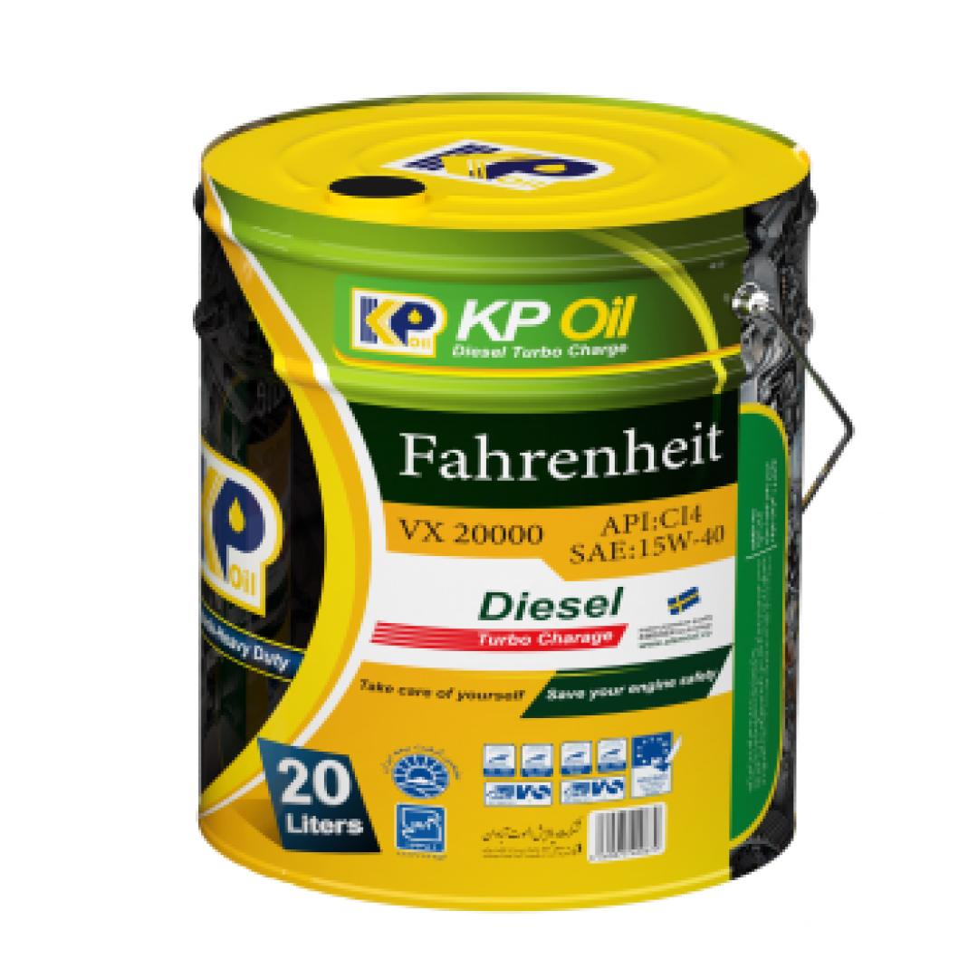 روغن 20 ليتري الموت كي پي CI4 15w40