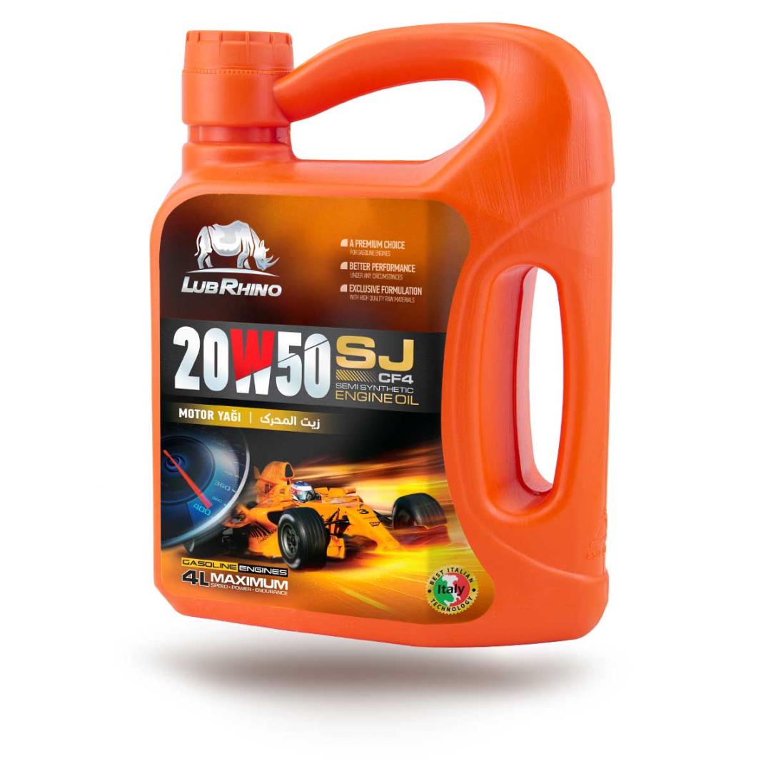روغن 4 ليتري لوبرينو 20w50 SJ