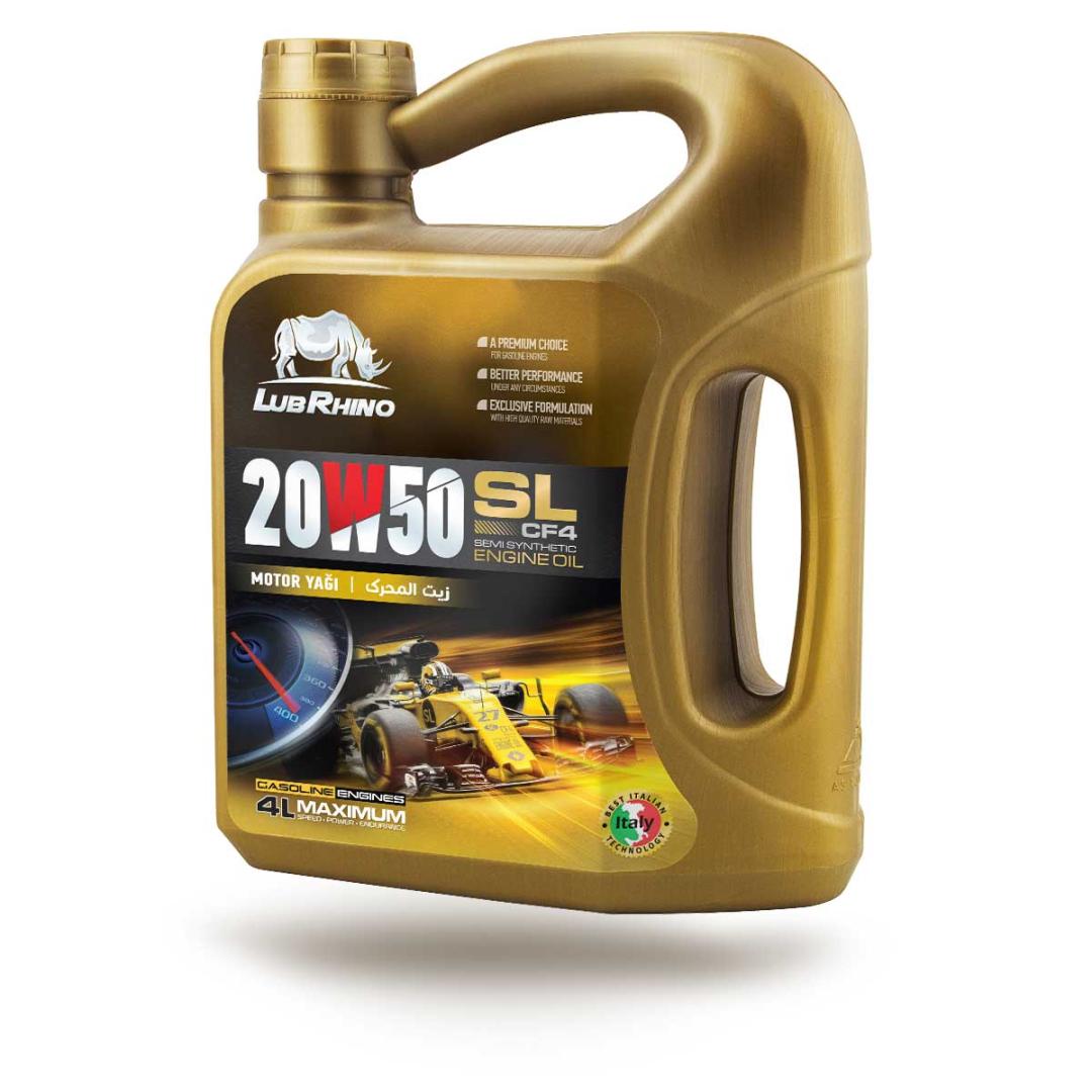 روغن 4 ليتري لوبرينو 20w50 SL