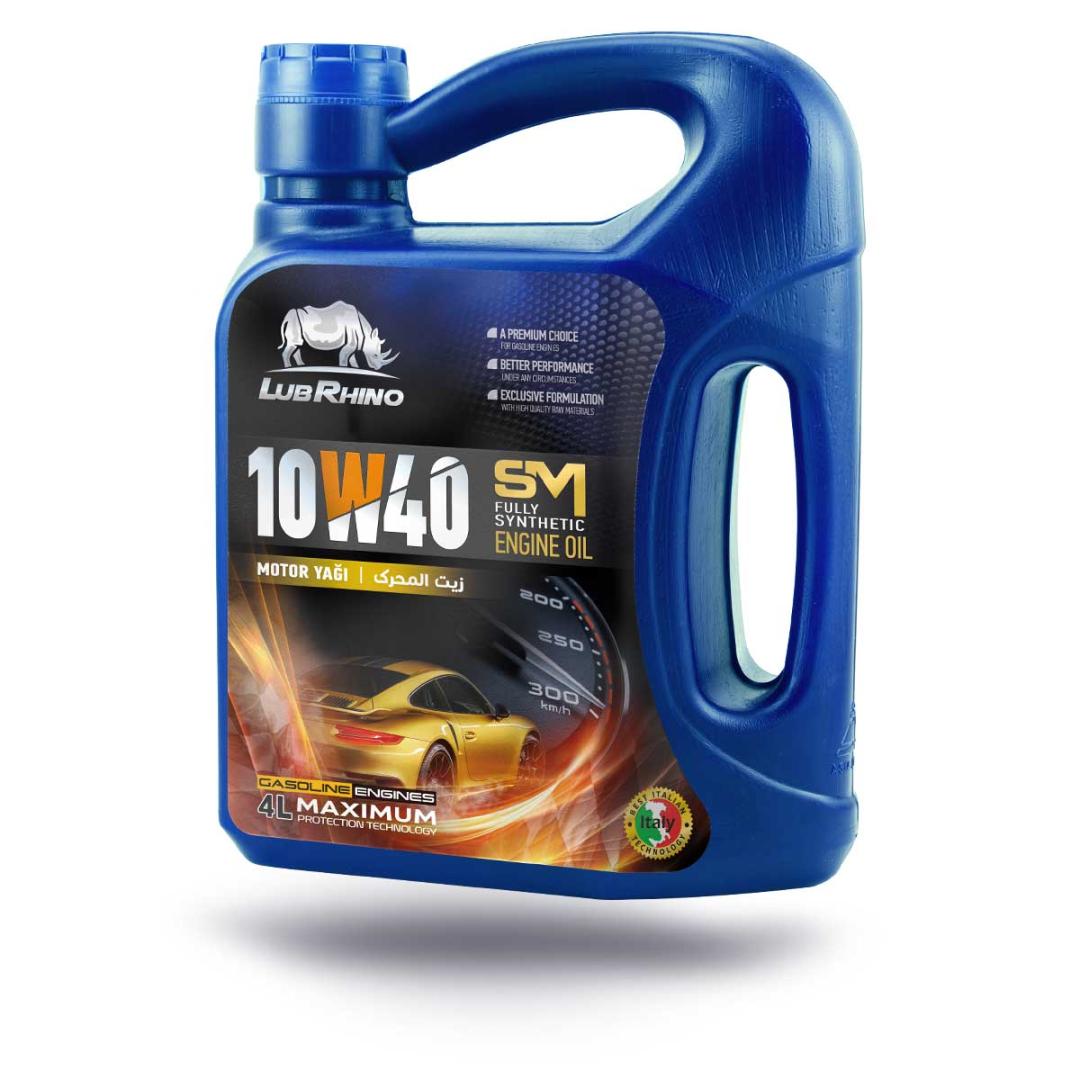روغن 4 ليتري لوبرينو 10w40 SM